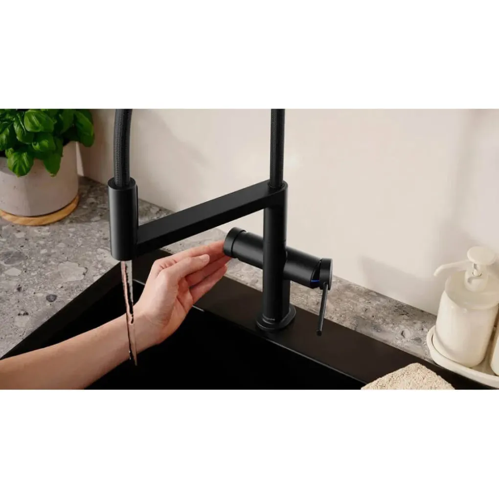 Смеситель для кухни Hansgrohe Talis Select M54 черный (72861670)- Фото 2