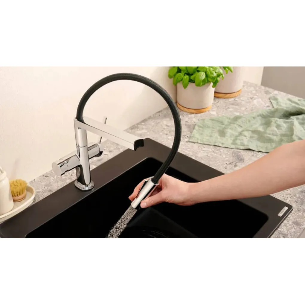 Смеситель для кухни Hansgrohe Talis Select M54 хром (72861000)- Фото 4