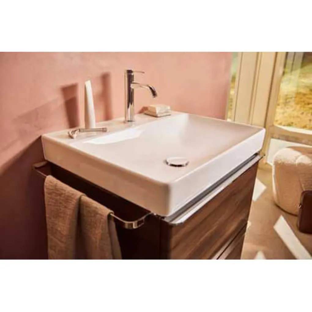 Змішувач для раковини Hansgrohe Tecturis S CoolStart EcoSmart+ без зливного гарнітуру хром (73311000)- Фото 3
