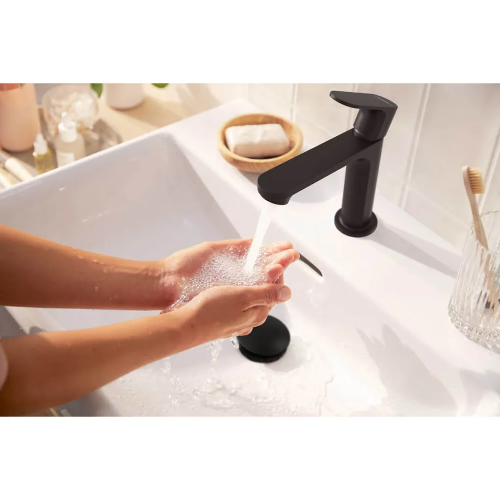 Змішувач для умивальника Hansgrohe Rebris S 80 Coolstart (72514000)- Фото 4