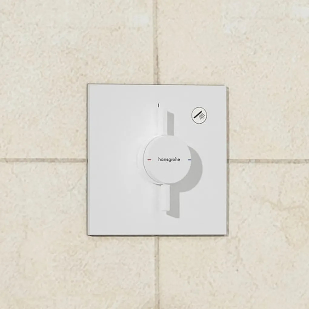 Змішувач для душу Hansgrohe DuoTurn E на 1 функцію білий матовий (75617700)- Фото 3