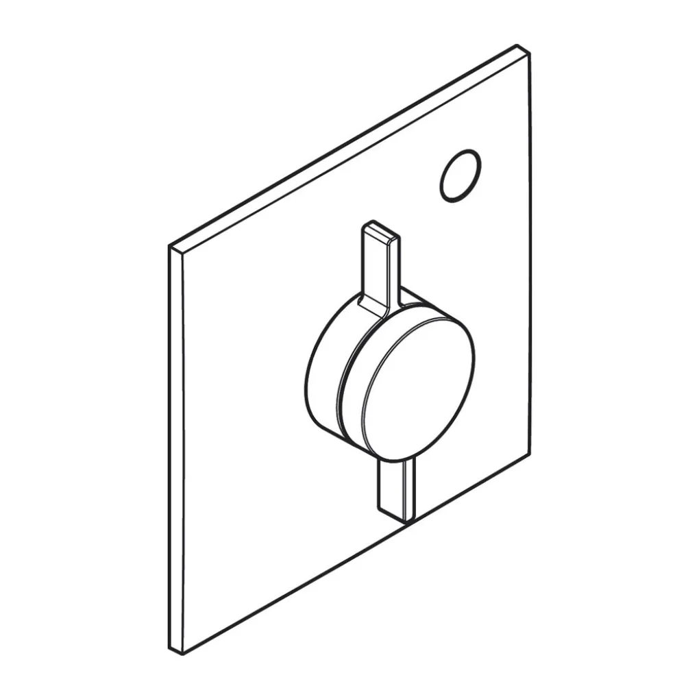 Змішувач для душу Hansgrohe DuoTurn E на 1 функцію шліфована бронза (75617140)- Фото 4