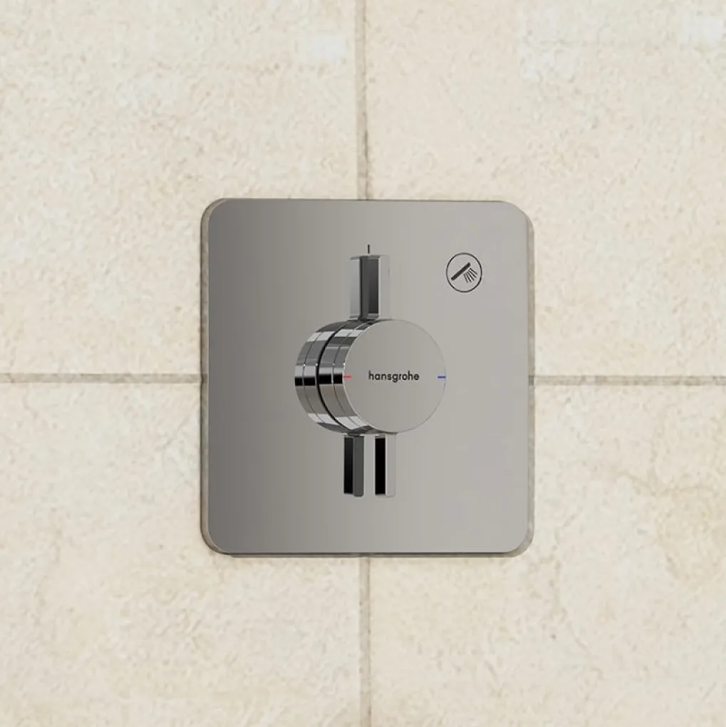 Змішувач для душу Hansgrohe DuoTurn Q на 1 функцію хром (75614000)- Фото 2