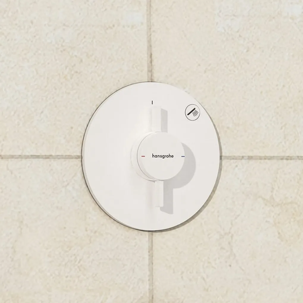 Смеситель для душа Hansgrohe DuoTurn S на 1 функцию белый матовый (75618700)- Фото 2