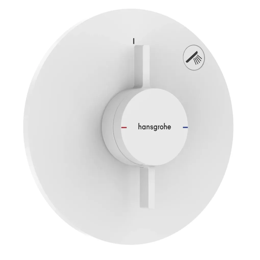Смеситель для душа Hansgrohe DuoTurn S на 1 функцию белый матовый (75618700)- Фото 1