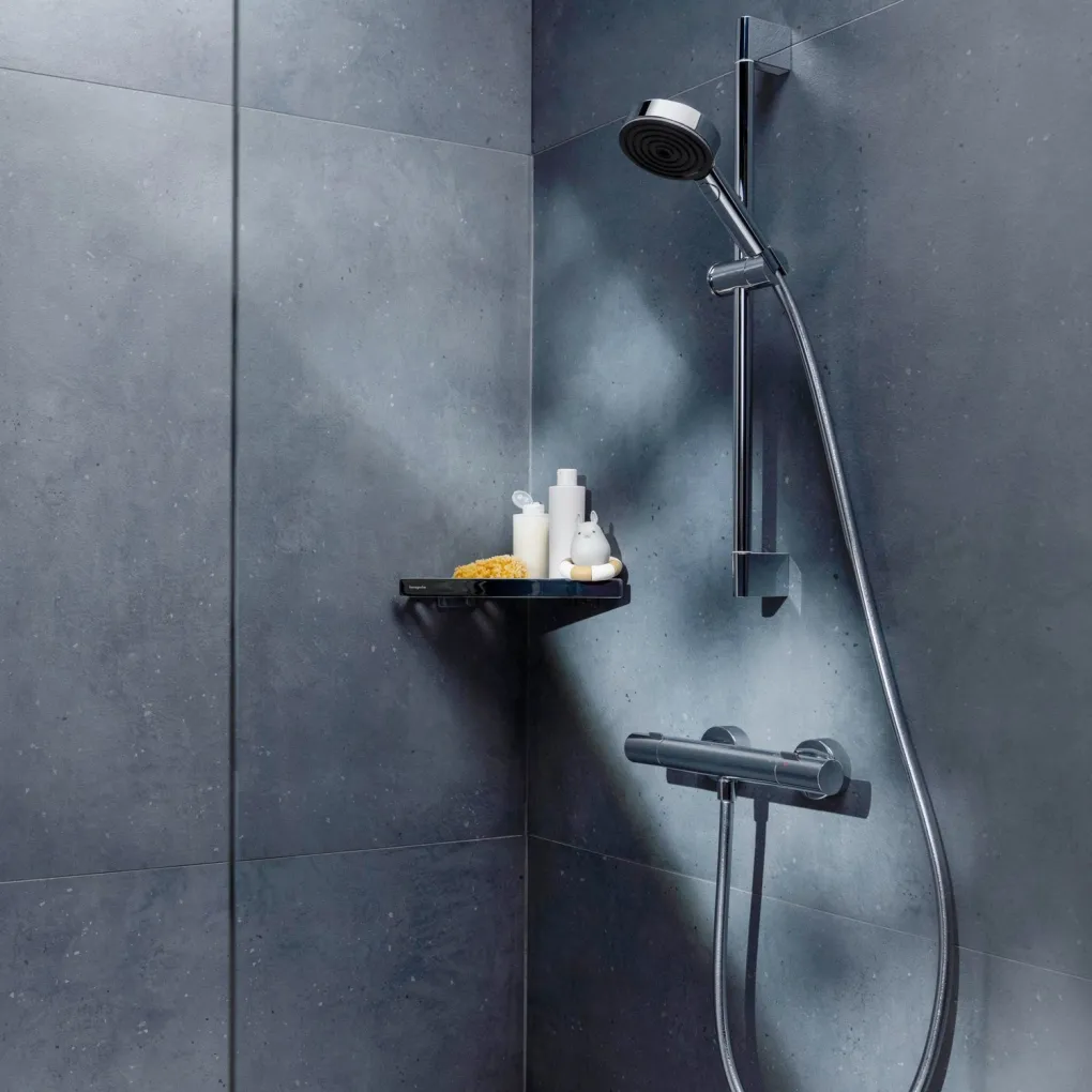 Змішувач для душу Hansgrohe Ecostat Fine з термостатом хром (13324000)- Фото 3