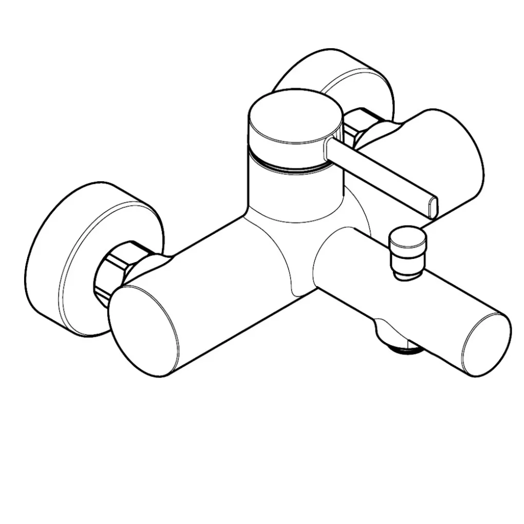 Змішувач для ванни Hansgrohe Zesis S хром (74420000)- Фото 3