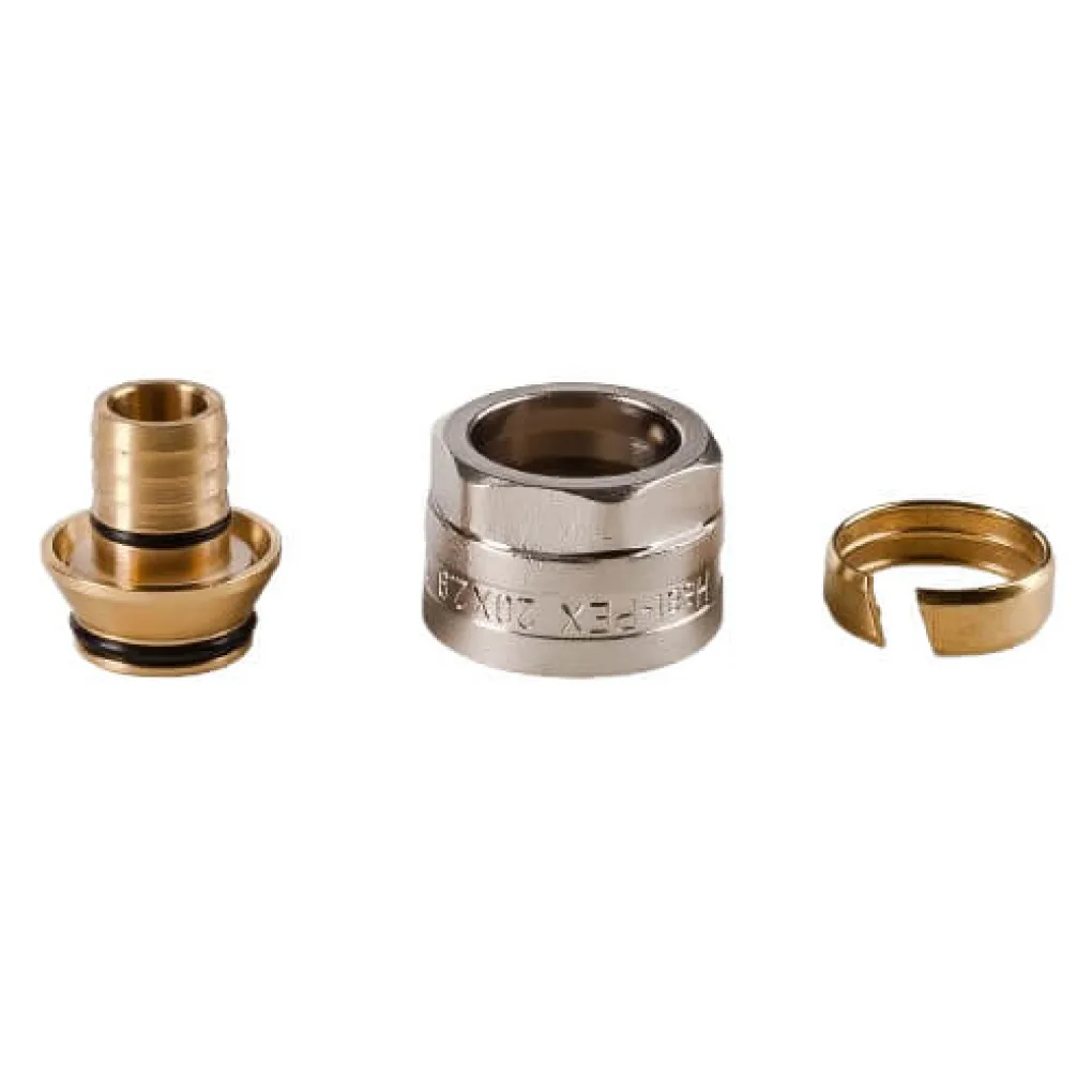 Компрессионный фитинг Heat-PEX для стальных трубок Ø15х1/2 (67621500)- Фото 1