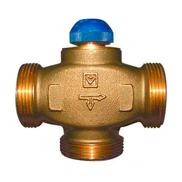 Трехходовой термостатический клапан HERZ CALIS-TS-RD DN 32 1 1/2 НР (1776141)