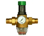 Регулятор тиску води мембранний Herz DN25 1" для холодної води (1268213)