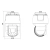IP-видеокамера уличная Hikvision Speed Dome DS-2DF8C442IXS-AELW(T5)- Фото 3