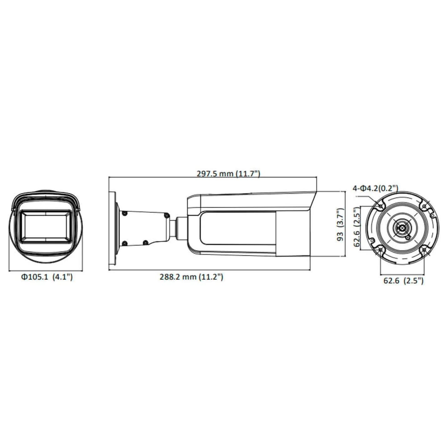 IP-видеокамера уличная Hikvision DS-2CD2683G1-IZS (2.8-12 мм) - Фото 2