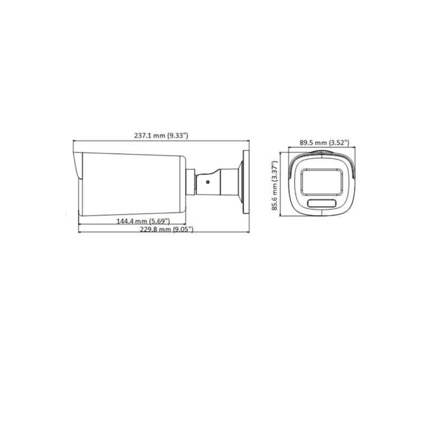 Камера відеоспостереження Hikvision DS-2CE19DF8T-AZE 2Mp (2.8-12 мм) - Фото 3