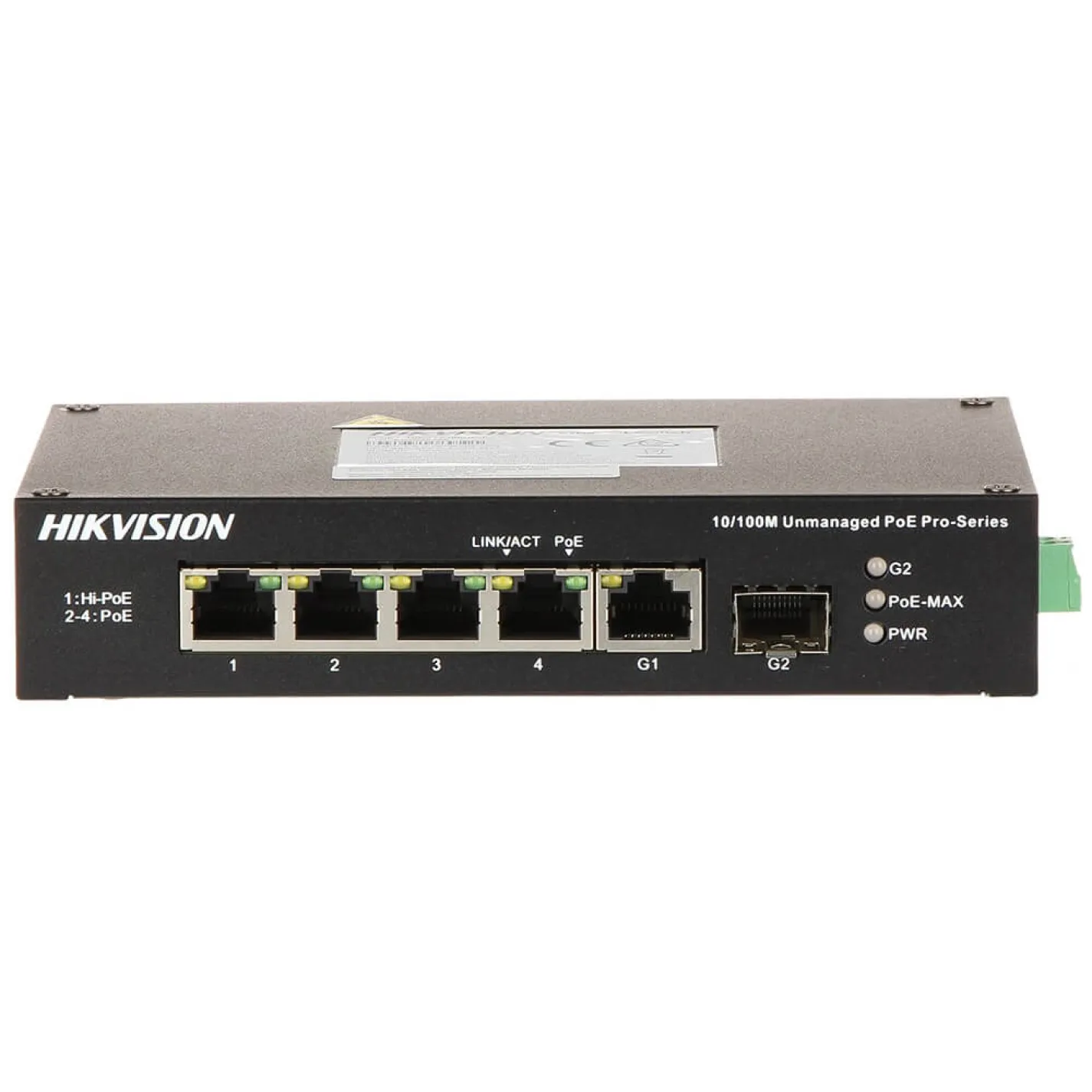 PoE-коммутатор Hikvision DS-3T0306HP-E/HS - Фото 1