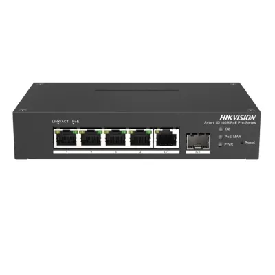 Коммутатор PoE Hikvision DS-3T1306P-SI/HS PoE (99-00015585)