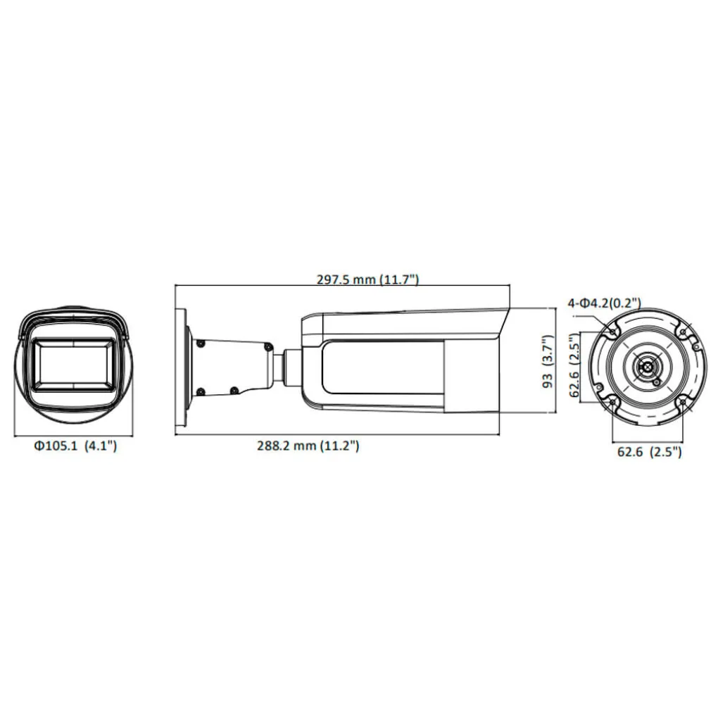 IP-видеокамера уличная Hikvision DS-2CD2683G1-IZS (2.8-12 мм)- Фото 3
