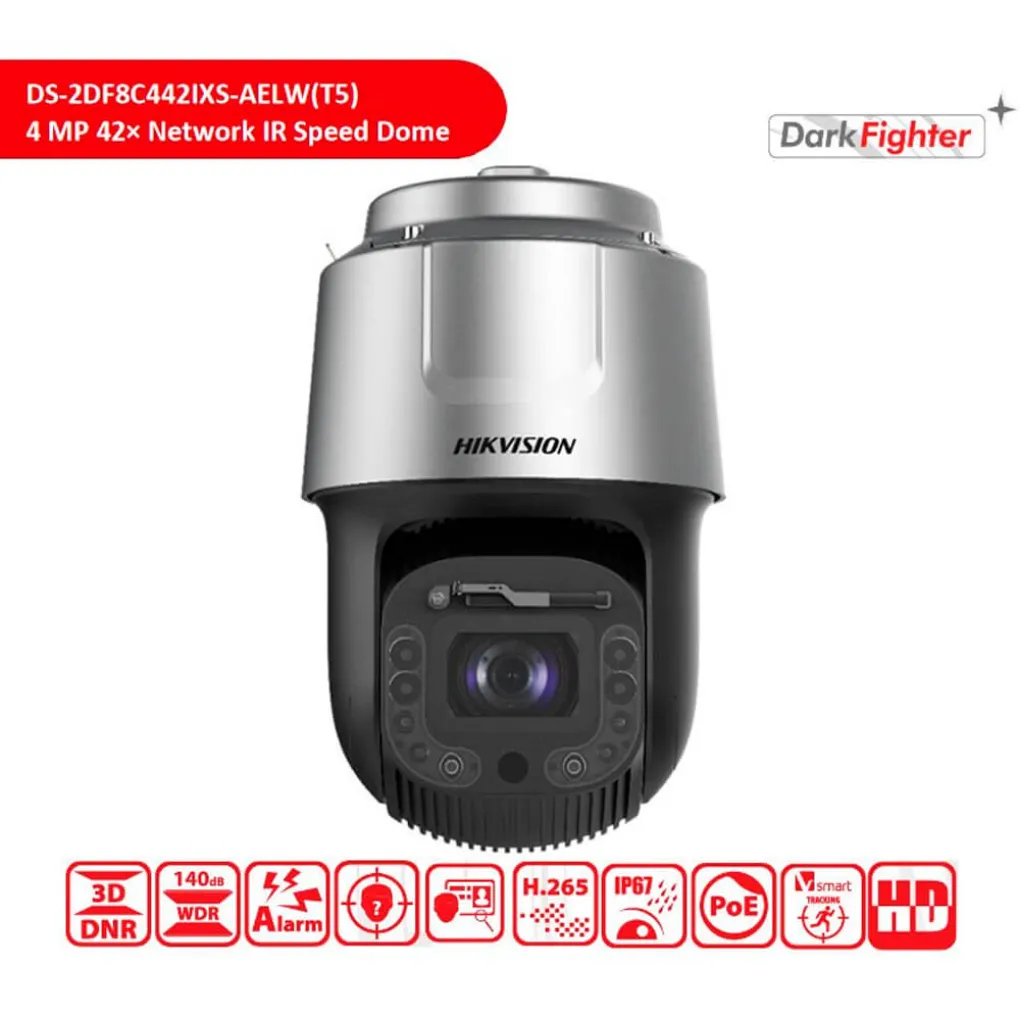 IP-видеокамера уличная Hikvision Speed Dome DS-2DF8C442IXS-AELW(T5)- Фото 2