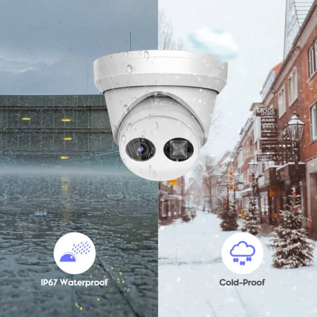 Камера відеоспостереження Hikvision DS-2CD2383G2-IU 8Mp (2.8 мм)- Фото 2