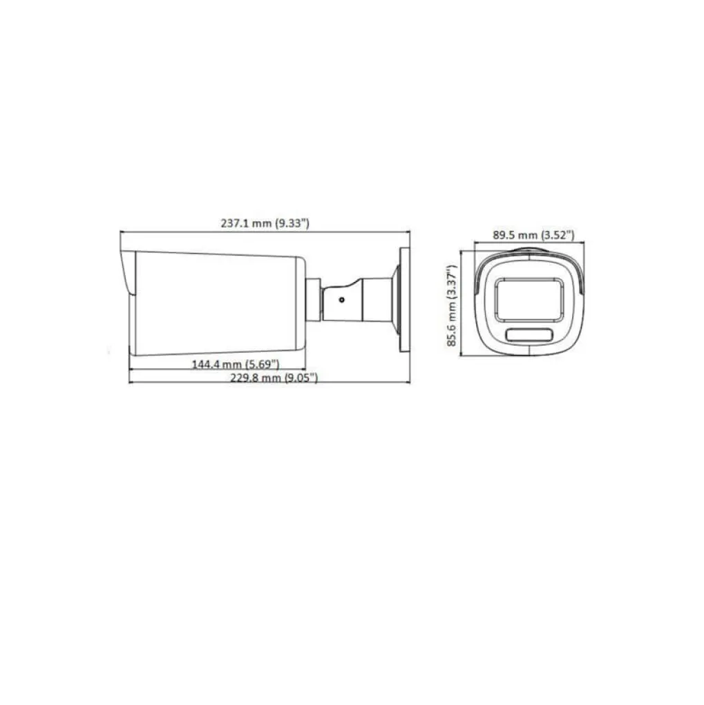 Камера видеонаблюдения Hikvision DS-2CE19DF8T-AZE 2Mp (2.8-12 мм)- Фото 4