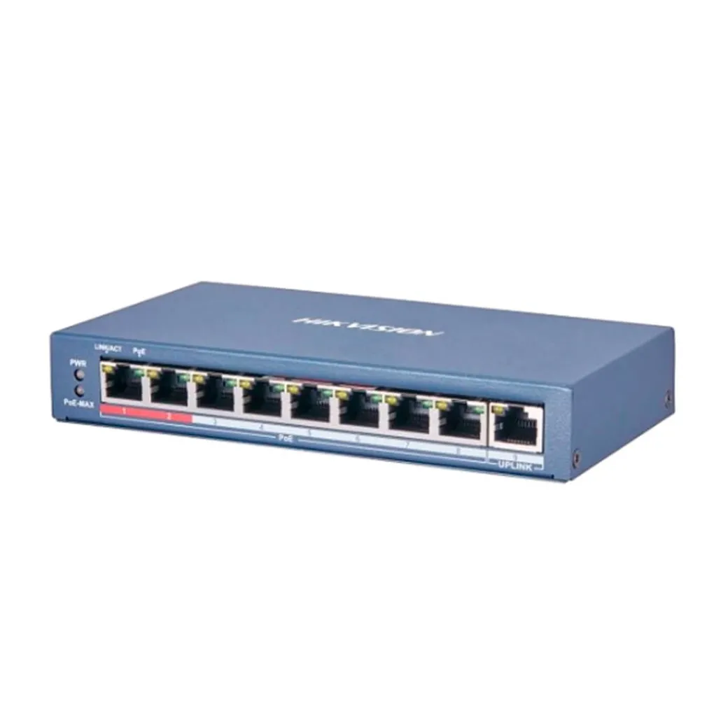 POE коммутатор Hikvision DS-3E0109P-E (C)- Фото 2