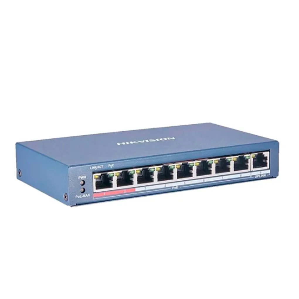 POE коммутатор Hikvision DS-3E0109P-E (C)- Фото 3