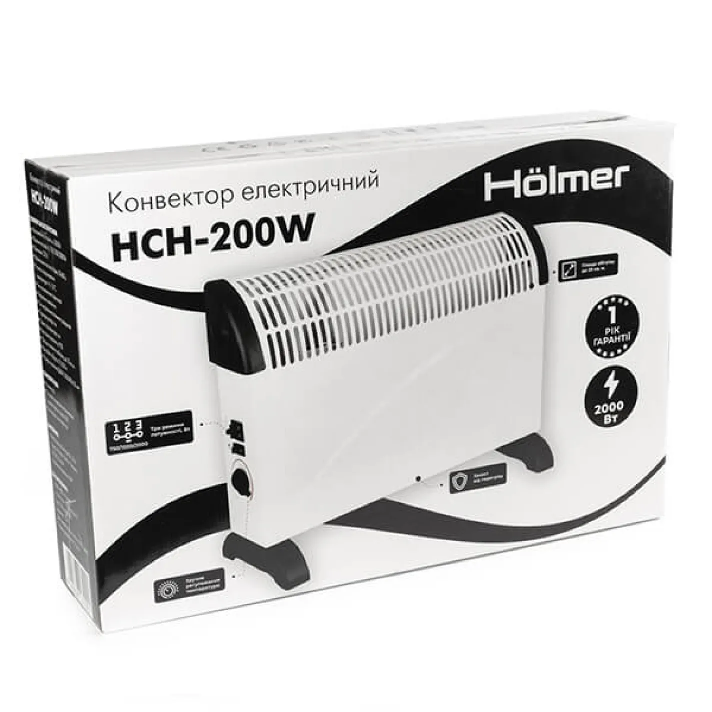 Электрический конвектор Holmer HCH-200W - Фото 5