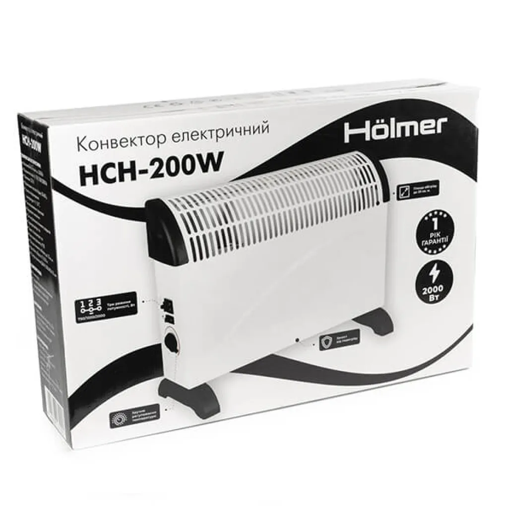Електричний конвектор Holmer HCH-200W- Фото 6