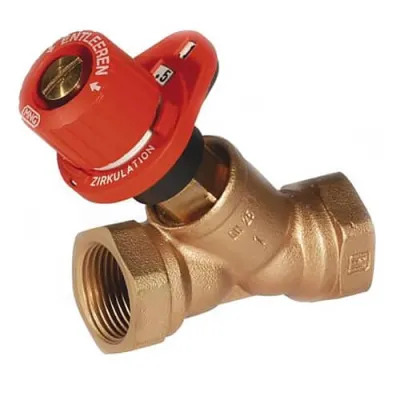Балансировочный клапан для систем ГВС Honeywell (Resideo Braukmann) Alwa-Kombi-4 V1810Y Rp 1 1/4 DN32 kvs 16