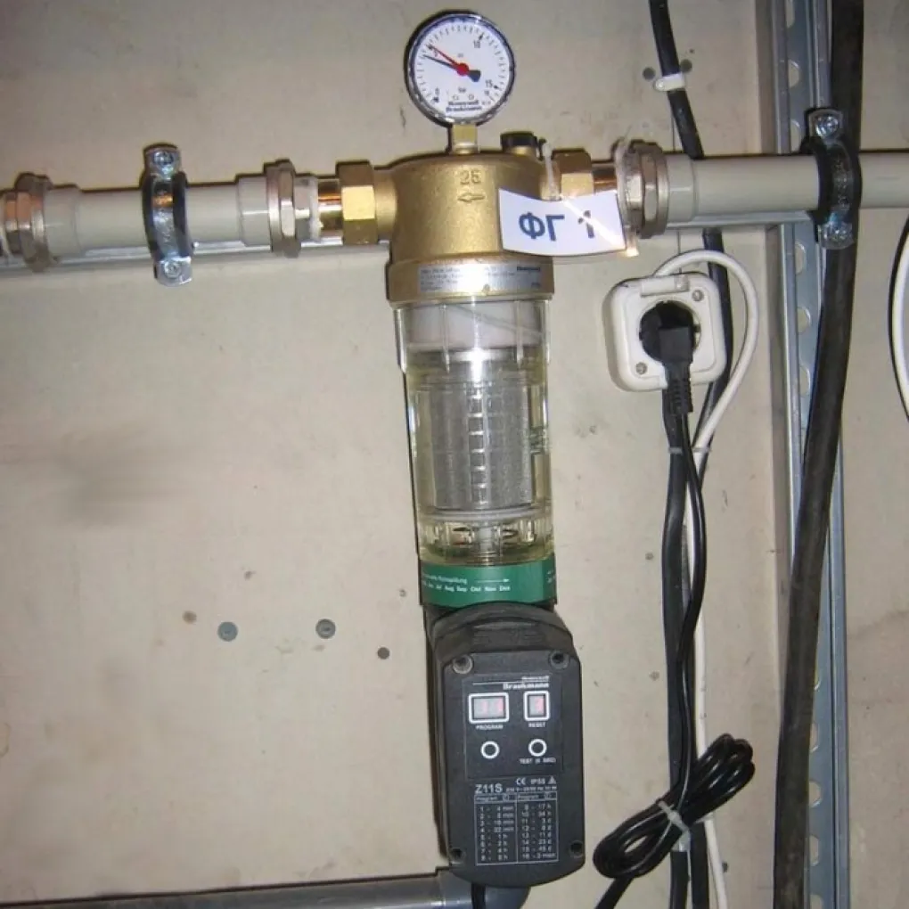 Фильтр тонкой очистки с обратной промывкой Honeywell (Resideo Braukmann) F76S-1 1/4AA- Фото 4