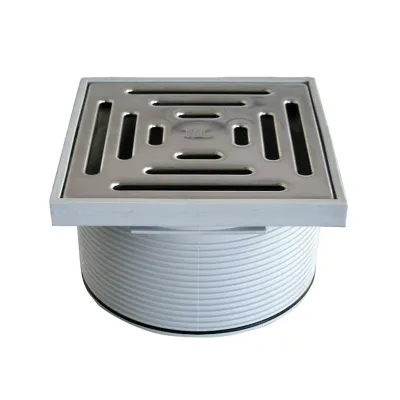 Решітка Hutterer&Lechner HL66.9 d145мм з ПВХ-коміром 148x148мм/138x138мм