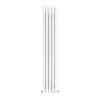 Радиатор дизайнерский IDEALE ADELE 2 колонны 5 секций 1800x295 белый матовый- Фото 1