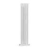 Радиатор дизайнерский IDEALE JOLANDA 2 колонны 6 секций 1800x354 белый матовый- Фото 1