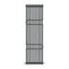 Трубчастый радиатор Ideale Zeta 2 колонны 12 секций 1800x548 антрацит- Фото 1