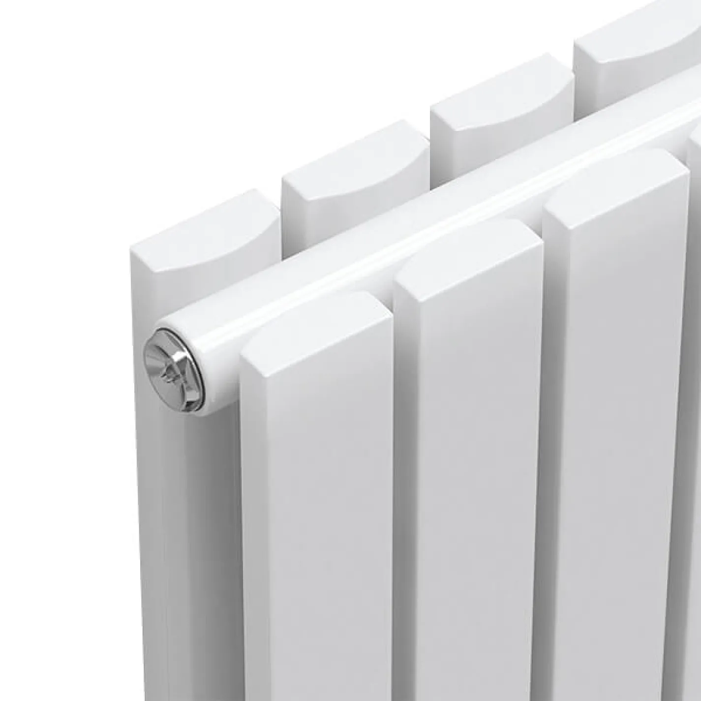 Трубчастий радіатор Ideale Jolanda 2 колони 5 секцій 1800x295 білий матовий - Фото 1