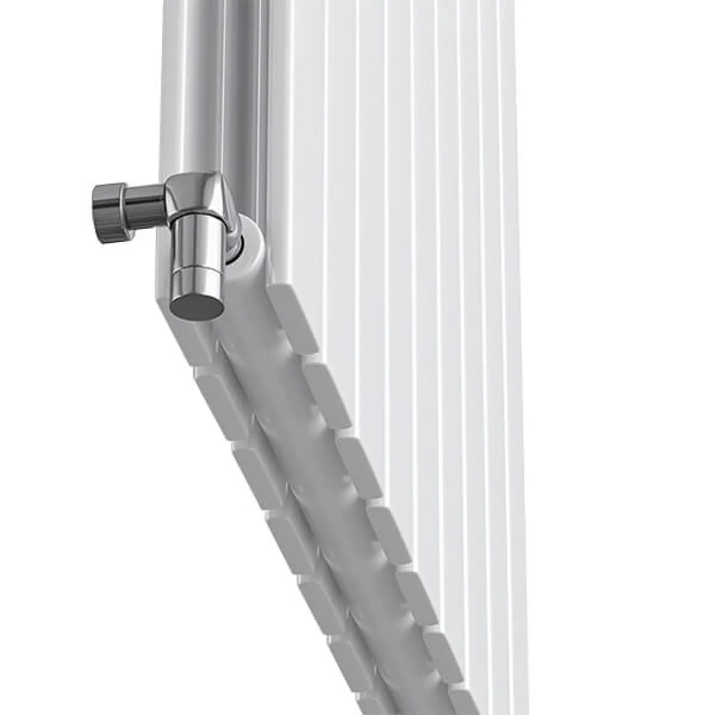 Трубчастый радиатор Ideale Vittoria 2 колонны 7 секций 1600x476 белый матовый - Фото 1