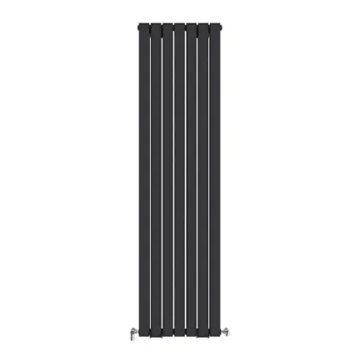 Трубчастый радиатор Ideale Vittoria 2 колонны 7 секций 1800x476 черный матовый