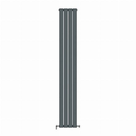Трубчастый радиатор Ideale Vittoria 2 колонны 4 секції 1800x272 антрацит