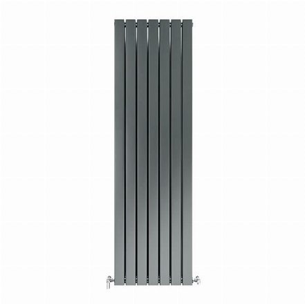 Трубчастый радиатор Ideale Vittoria 2 колонны 7 секций 1600x476 антрацит