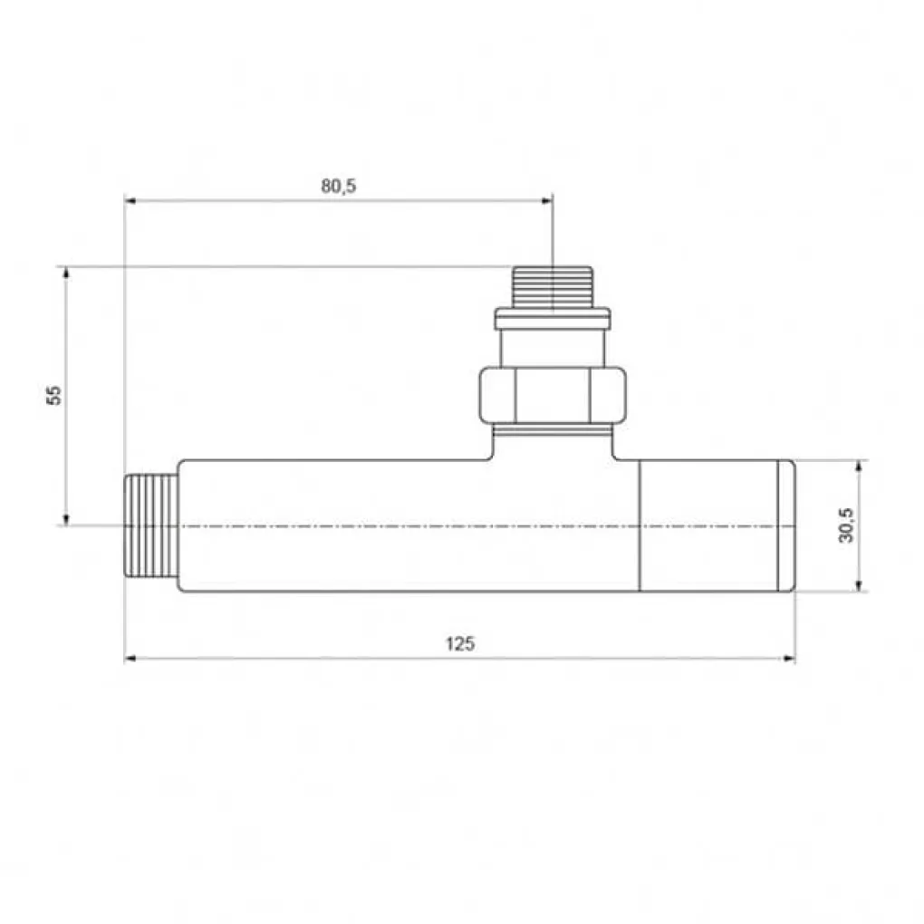 Комплект дизайн кранів кутових вентильних Ideale Dante Чорний 1/2x1/2 (21083)- Фото 3
