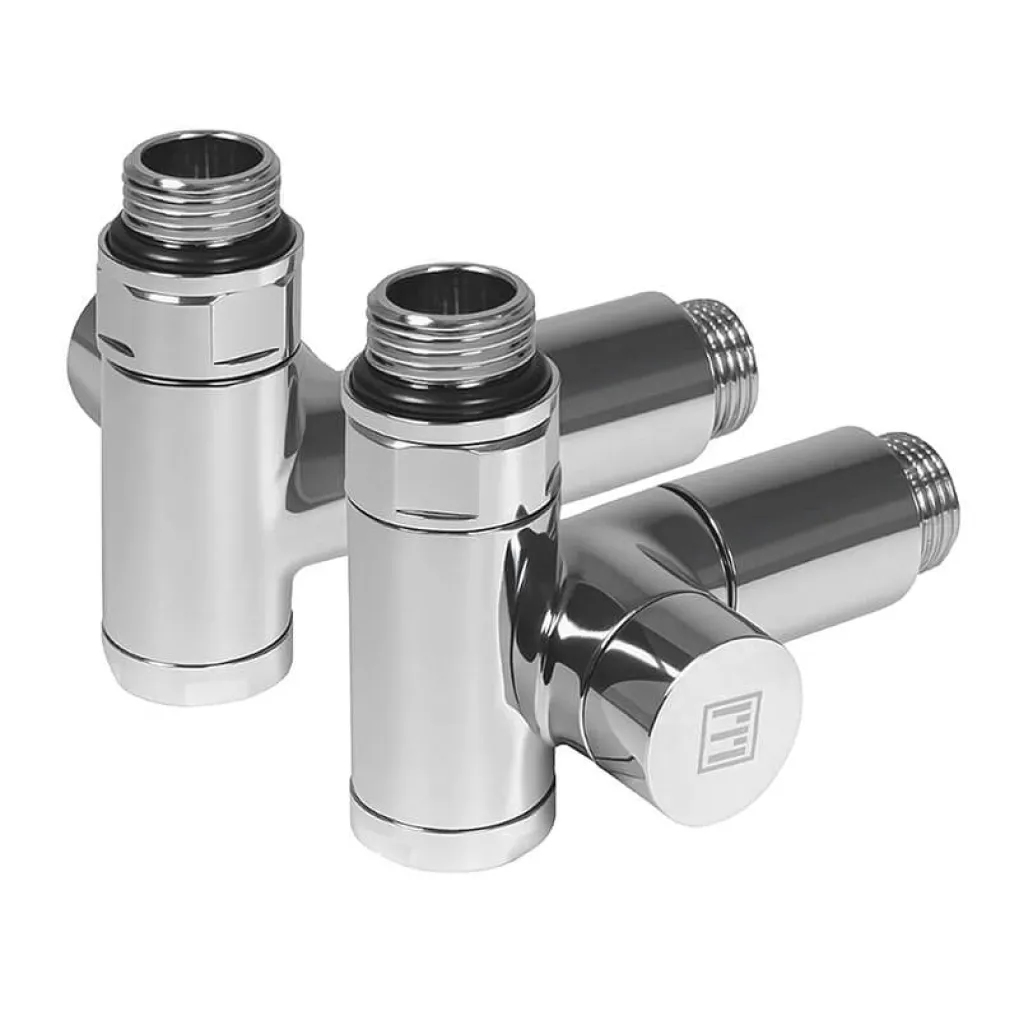 Комплект кранів  під тен Ideale SENSO 1/2 ЗЗ хром (25537)- Фото 3