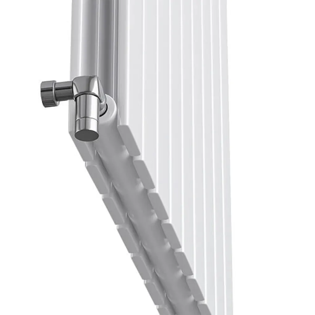Трубчастый радиатор Ideale Vittoria 2 колонны 7 секций 1600x476 белый матовый- Фото 2