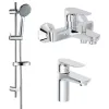 Набір змішувачів Imprese Kit 3в1 хром (kit20080)- Фото 1