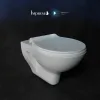 Унитаз подвесной Imprese Netka Rimless с сиденьем Soft-close (с065048)- Фото 3
