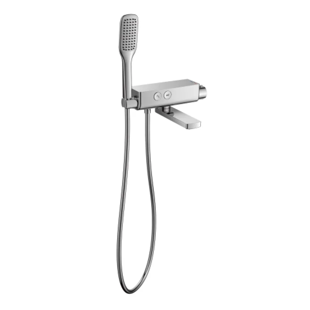 Смеситель для ванны Imprese Smart Click, с термостатом, 2 режима, хром- Фото 1