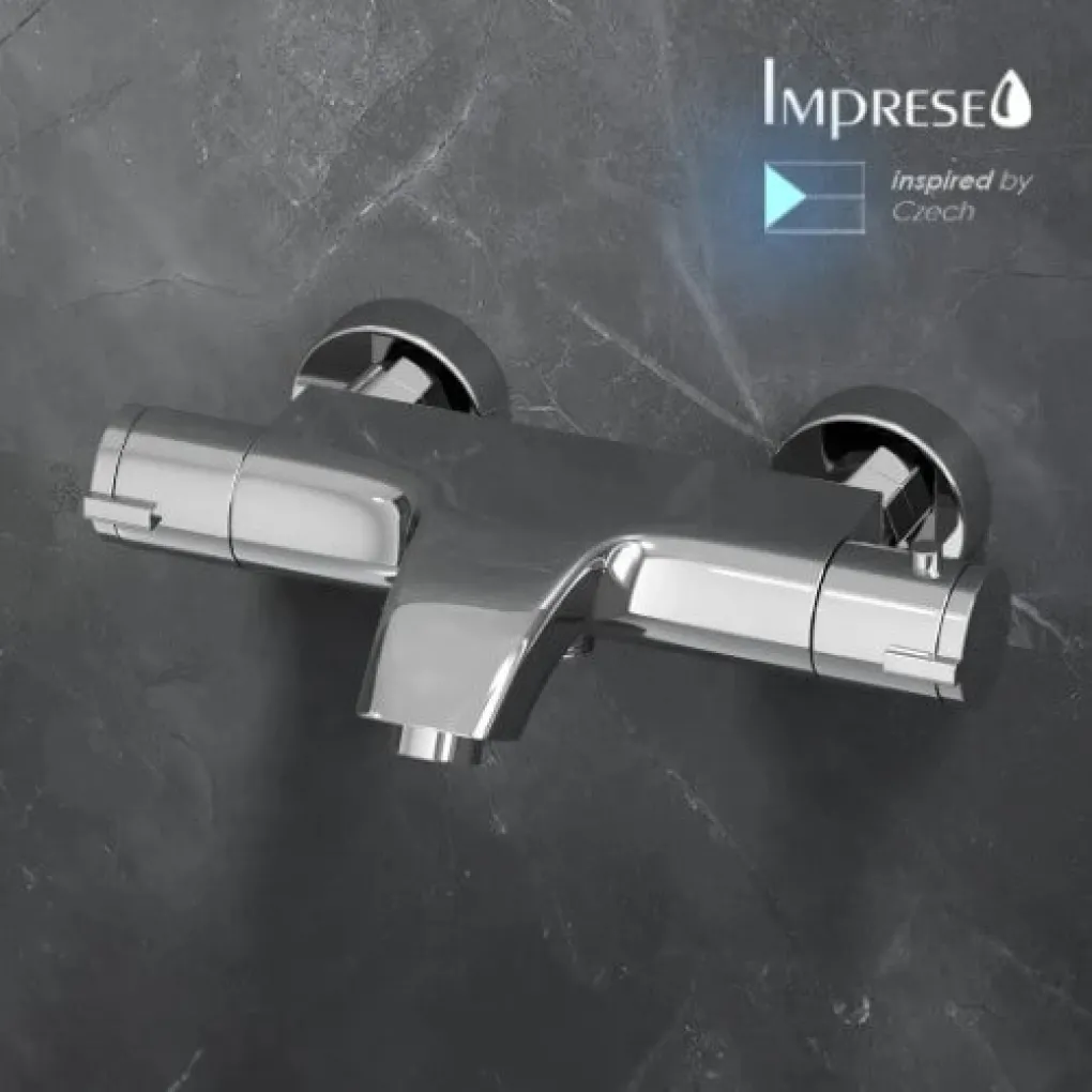 Змішувач для душа з термостатом Imprese Kucera хром (f03203401AB)- Фото 2