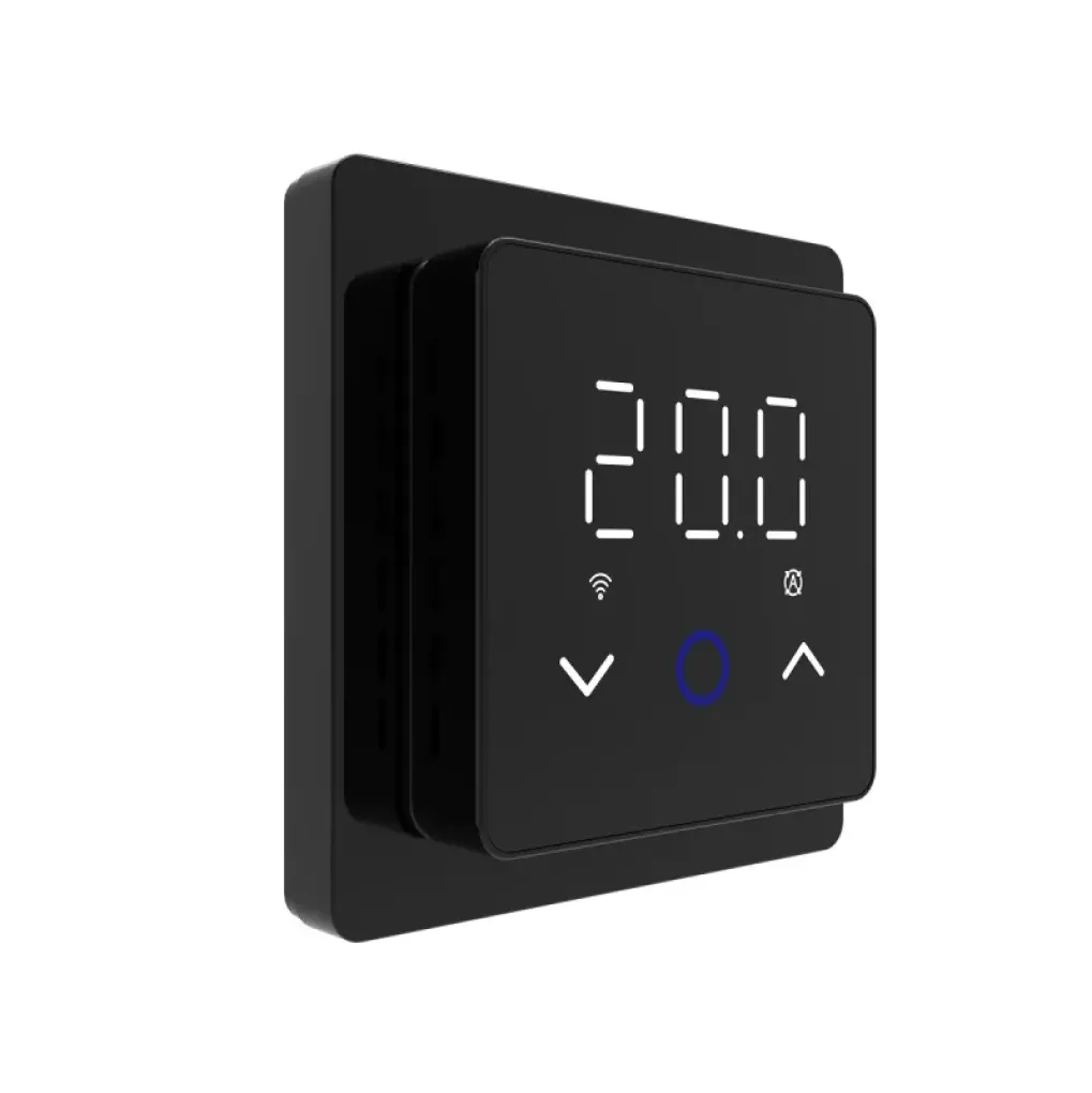 Термостат для теплого пола In-Therm PWT 029 Black черный (270320251410)- Фото 2