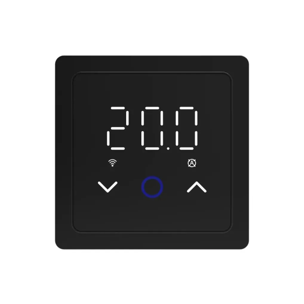 Термостат для теплого пола In-Therm PWT 029 Black черный (270320251410)- Фото 1