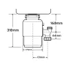 Подрібнювач харчових відходів In-Sink-Erator Model 56- Фото 3