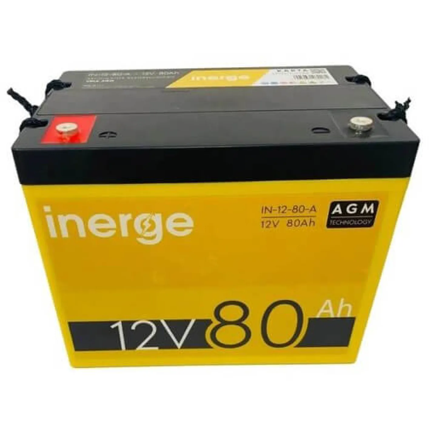 Аккумулятор для ИБП Inerge AGM 12V 80Ah - Фото 1