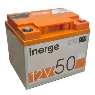 Гелевий акумулятор глибокої розрядки Inerge 12V 50Ah